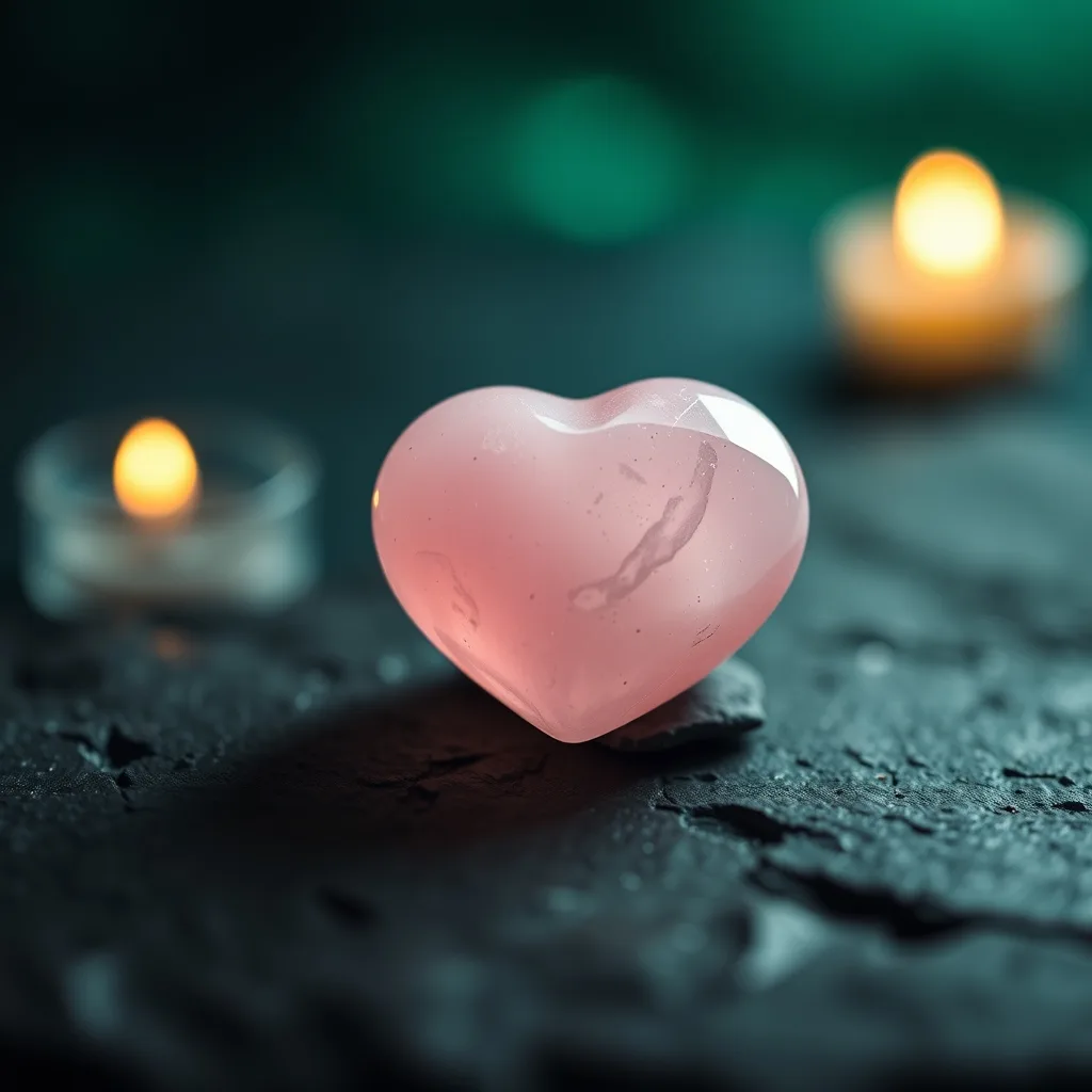 Rose Quartz Heart — Unconditional Love